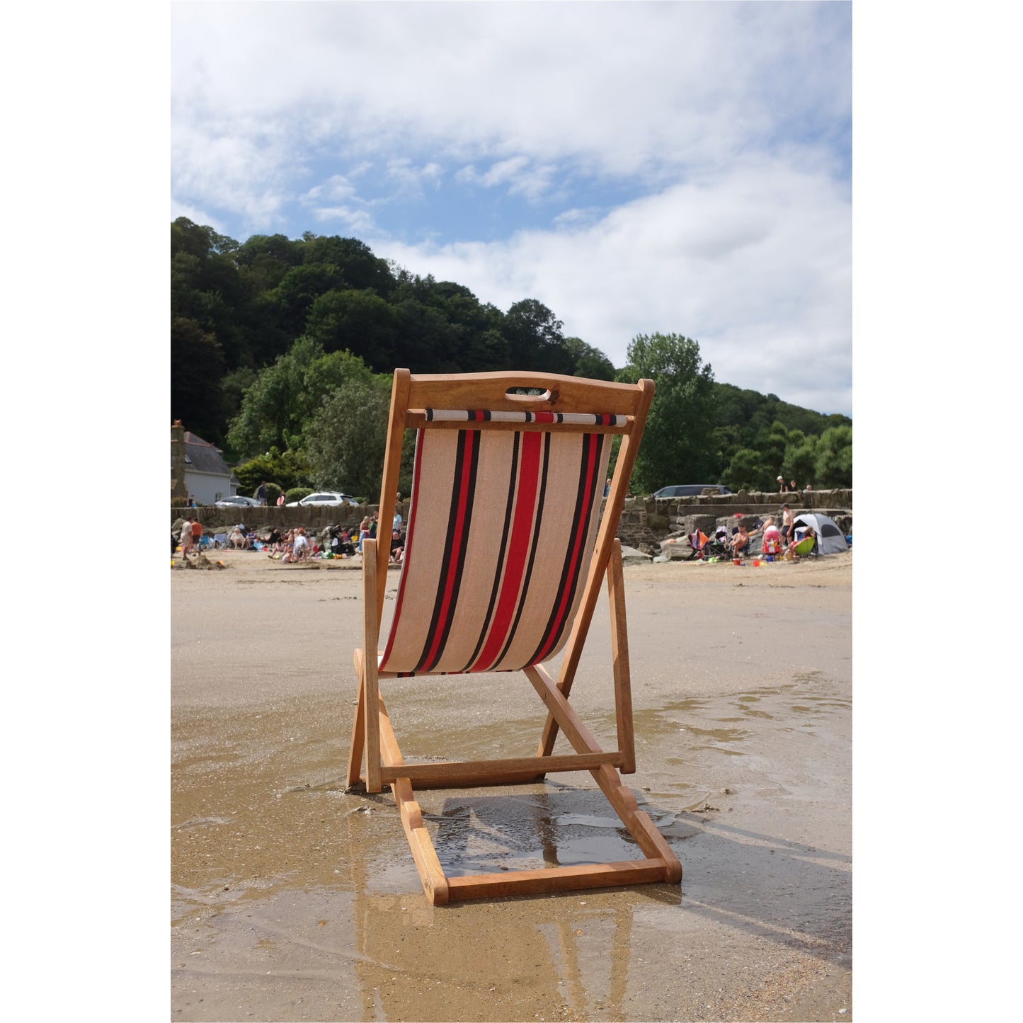 Medici Mango Wood Folding Premium Deck Chair