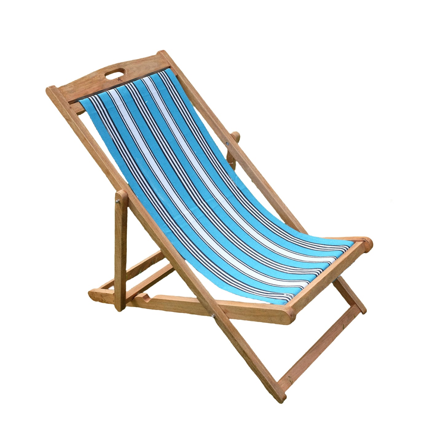 Ocean Mango Wood Folding Premium Deck Chair