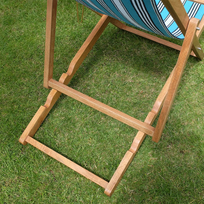 Ocean Mango Wood Folding Premium Deck Chair