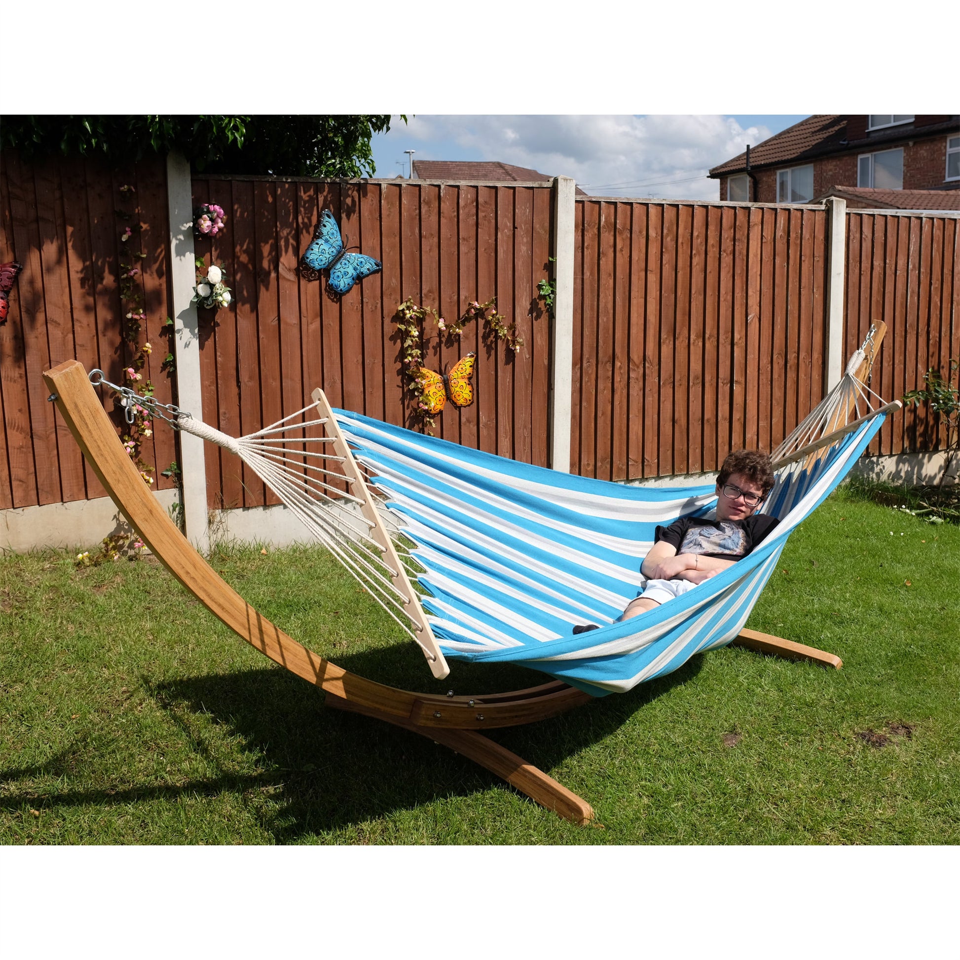 St Ives Spreader bar garden hammock and stand set, hammocks with stands, Hammocks