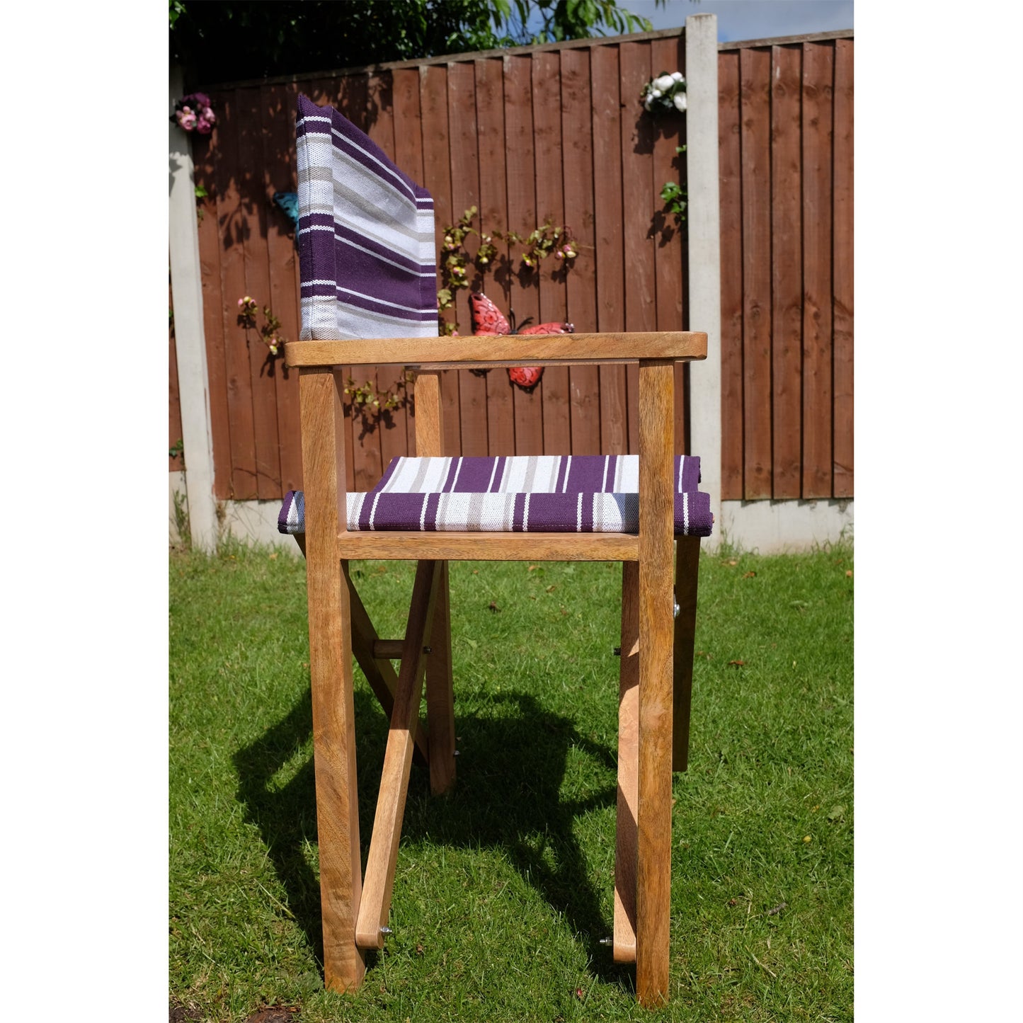 Violet Mango Wood Folding Premium Director's Chair