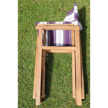 Violet Mango Wood Folding Premium Director's Chair