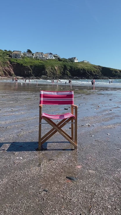 Coral Mango Wood Folding Premium Director's Chair