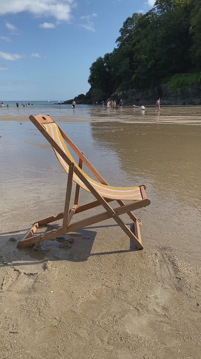 Malaga Mango Wood Folding Premium Deck Chair